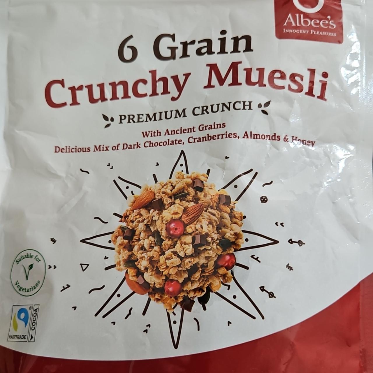 Fotografie - 6 Grain Crunchy Muesli Albee’s