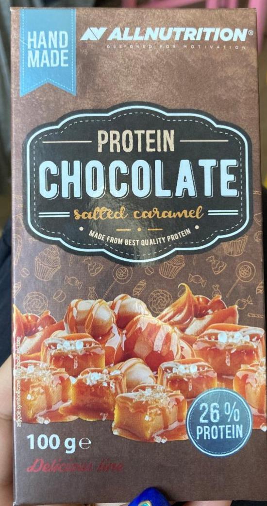 Fotografie - Protein Chocolate Milk Chocolate Salted Caramel AllNutrition