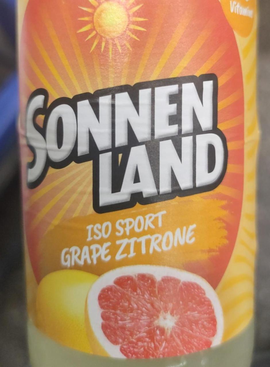 Fotografie - Iso Sport Grape-Zitrone Sonnenland