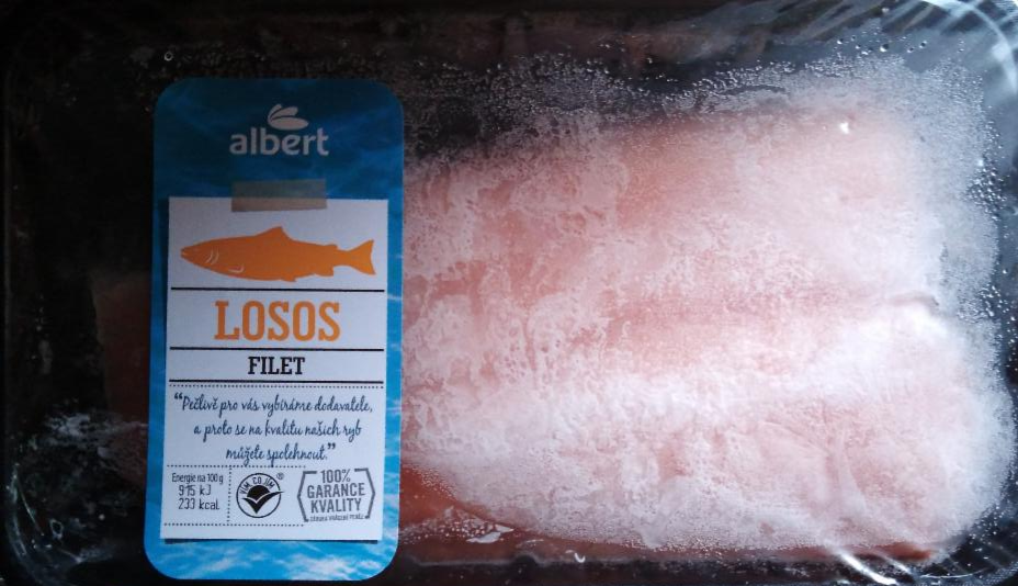 Fotografie - Filet z lososa obecného, půlený Albert