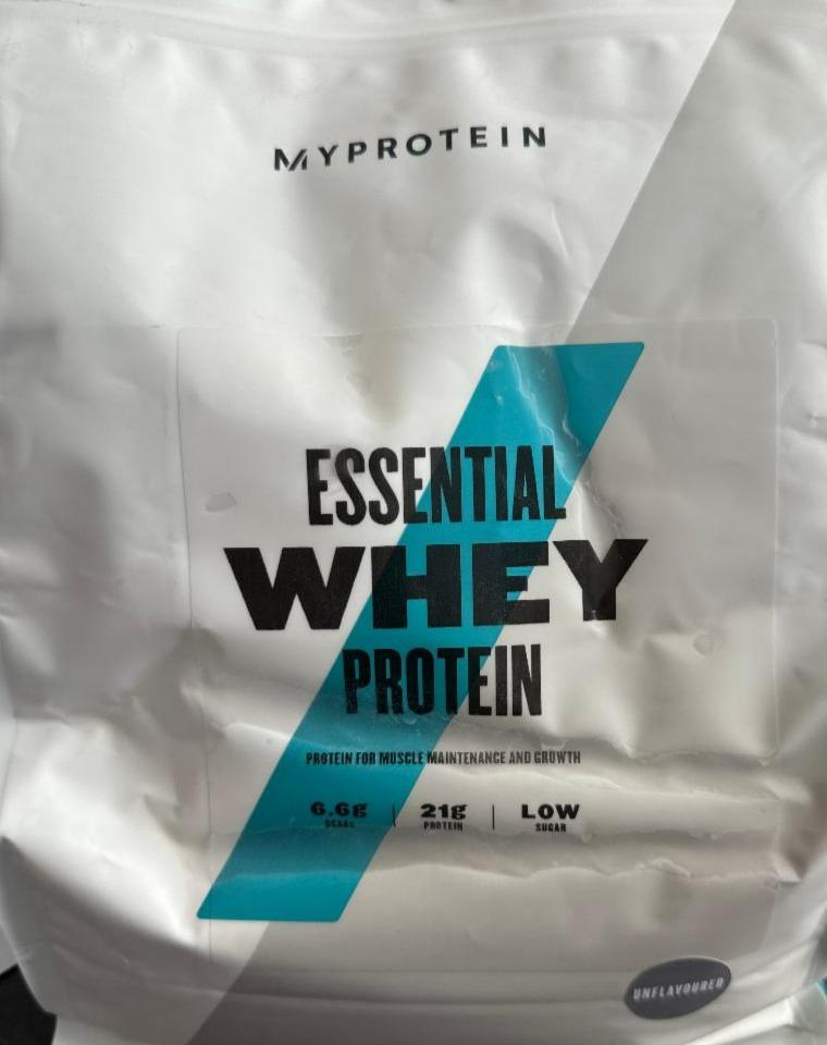 Fotografie - Essential whey protein unflavoured Myprotein