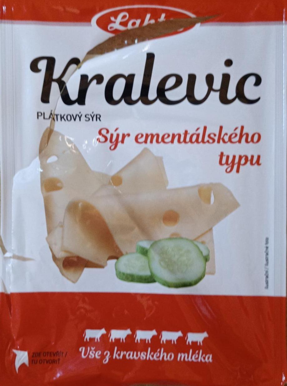 Fotografie - Kralevic plátkový sýr ementálského typu Laktos