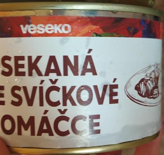 Fotografie - Sekaná ve svíčkové omáčce Veseko