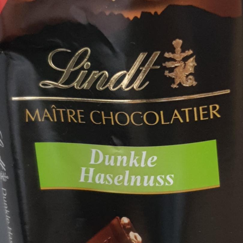 Fotografie - Maître Chocolatier Dunkle Haselnuss Lindt
