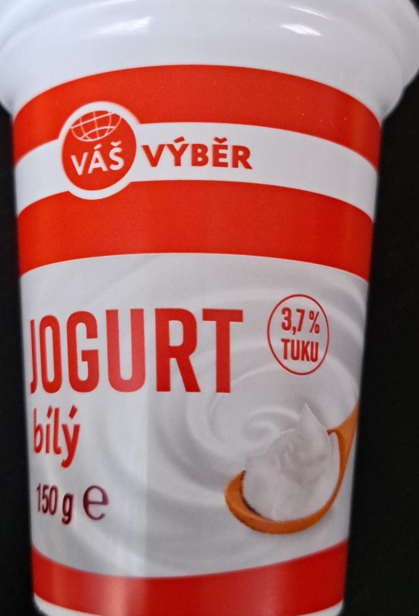 Fotografie - Jogurt bílý 3,7% tuku Váš Výběr
