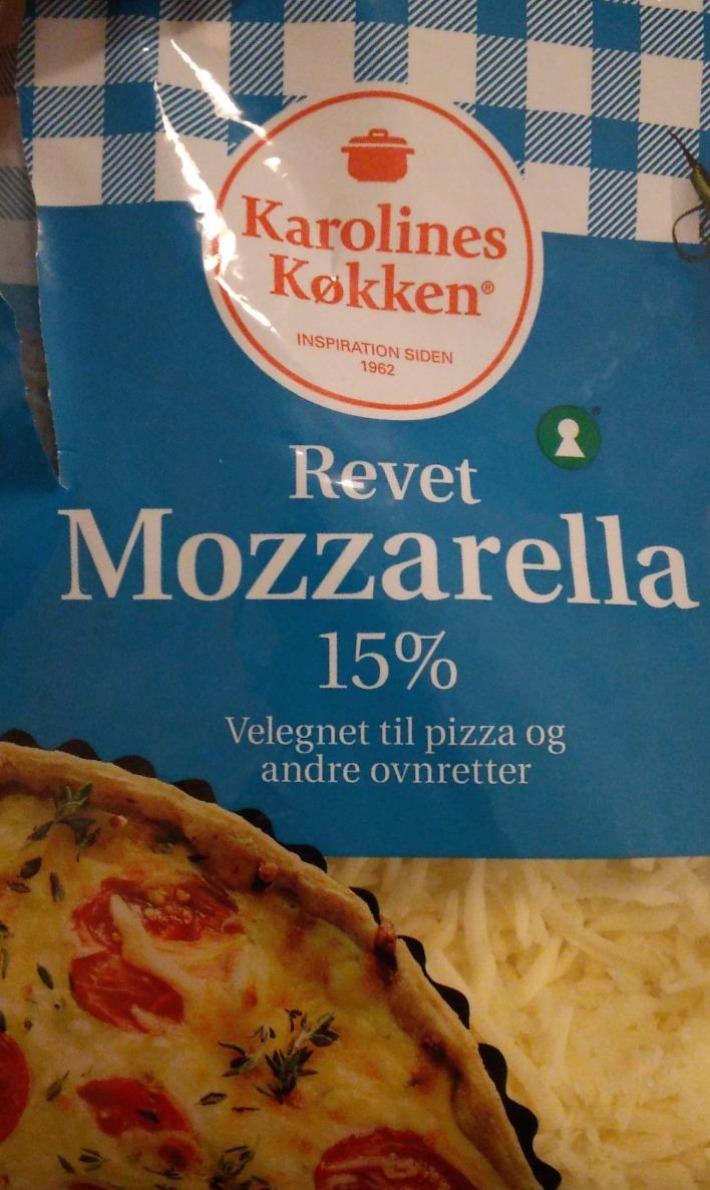 Fotografie - Revet Mozzarella 15% Karolines Køkken