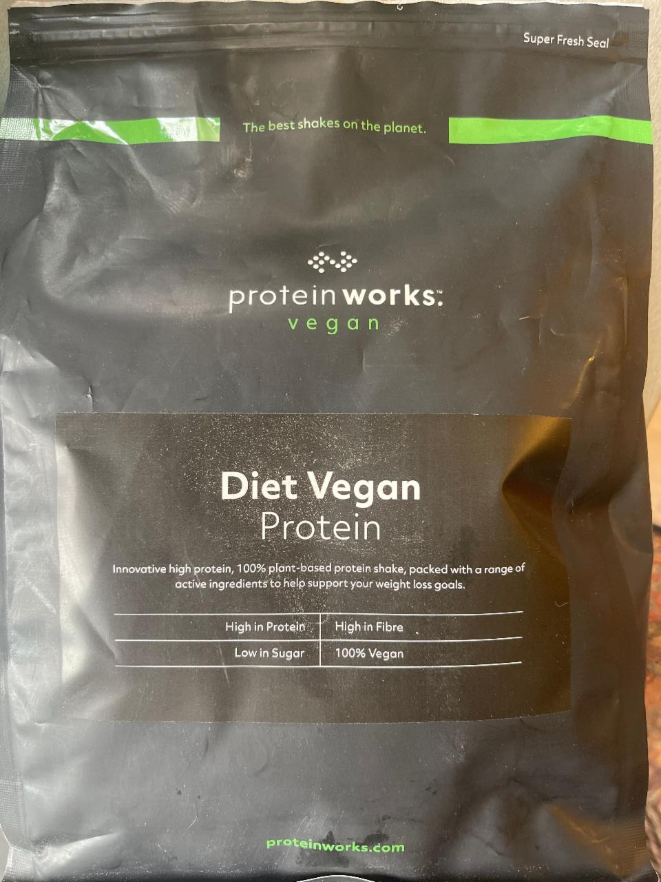 Fotografie - Diet Vegan Protein Belgian Choca Mocha Protein Works