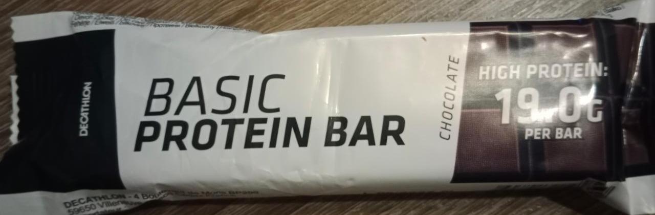 Fotografie - Basic Whey Protein bar Chocolate