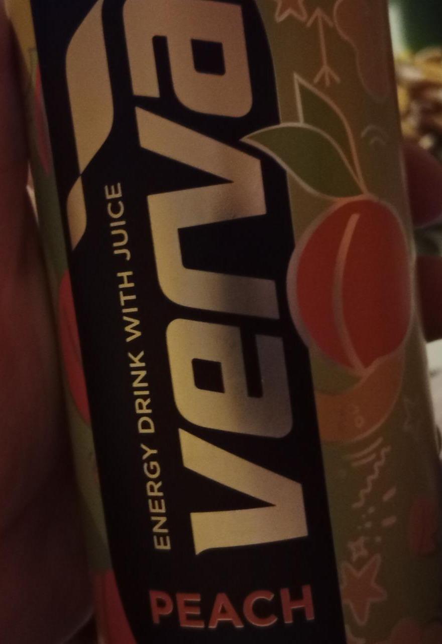 Fotografie - Energy drink Peach Verva
