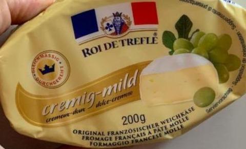 Fotografie - Fromage français a pâte molle cremig-mild Roi De Trefle