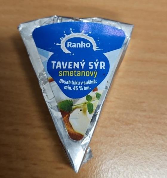 Fotografie - tavený sýr smetanový trojúhelníčky Ranko