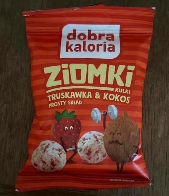 Fotografie - Ziomki kulki truskawka & kokos Dobra kaloria