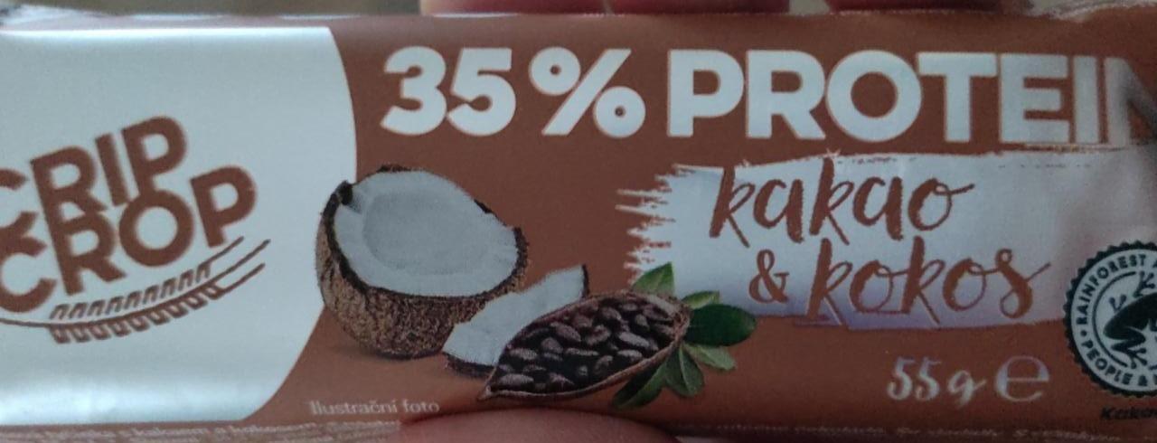 Fotografie - 35% Protein kakao & kokos Crip Crop