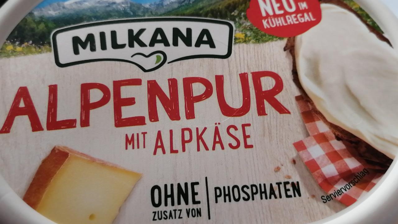 Fotografie - Alpenpur mit Alpkäse Milkana