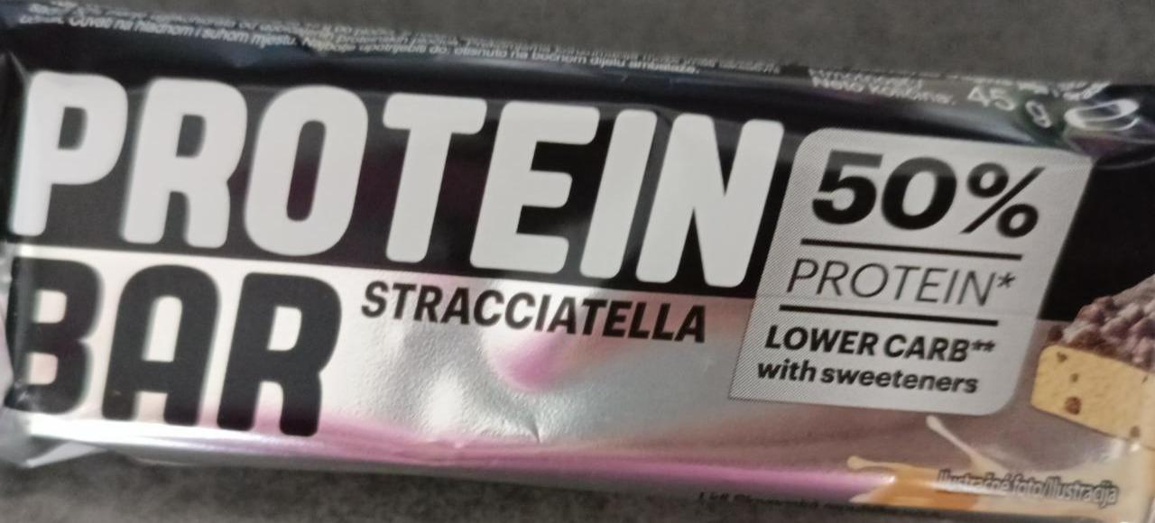 Fotografie - Protein bar Stracciatella 50% protein Lidl