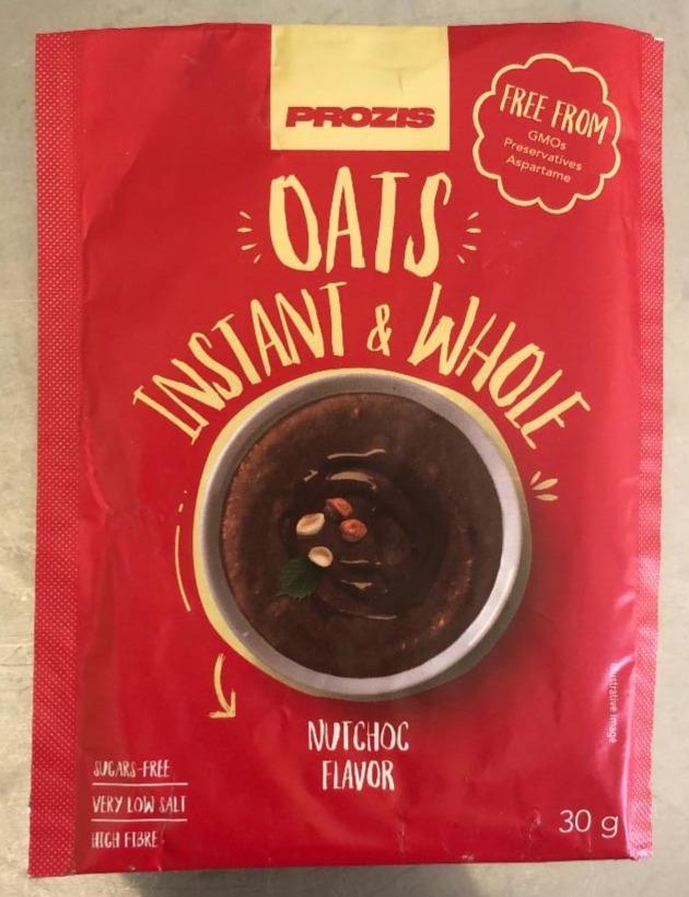 Fotografie - Oats Instant & Whole Nutchoc flavor Prozis