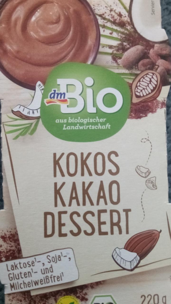 Fotografie - kokos kakao dessert dmBio