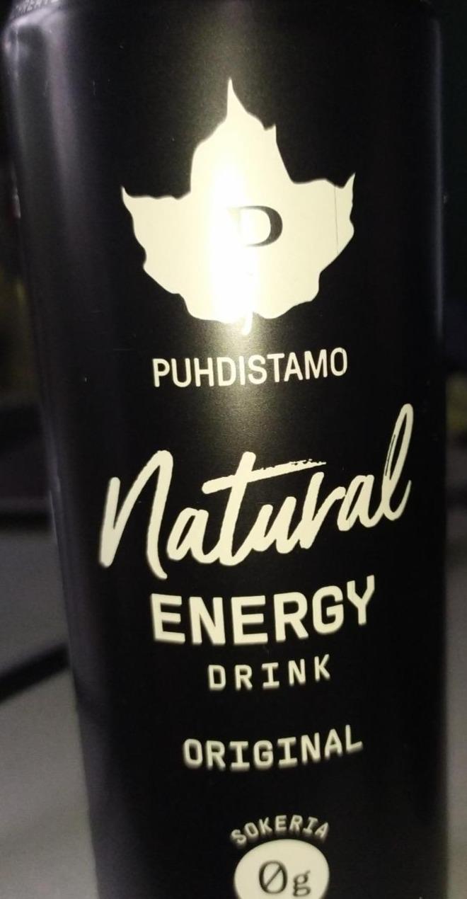 Fotografie - Natural Energy Drink Original Puhdistamo