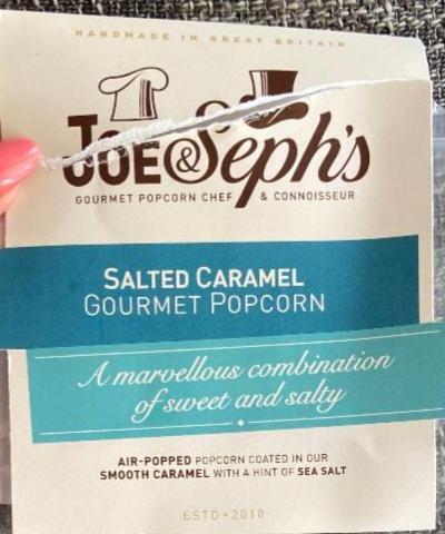 Fotografie - Salted Caramel Gourmet Popcorn Joe & Seph's