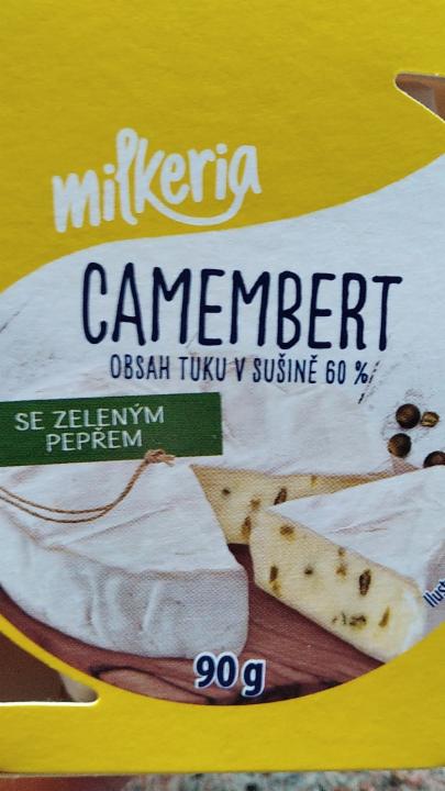 Fotografie - camembert milkeria 60% s pepřem