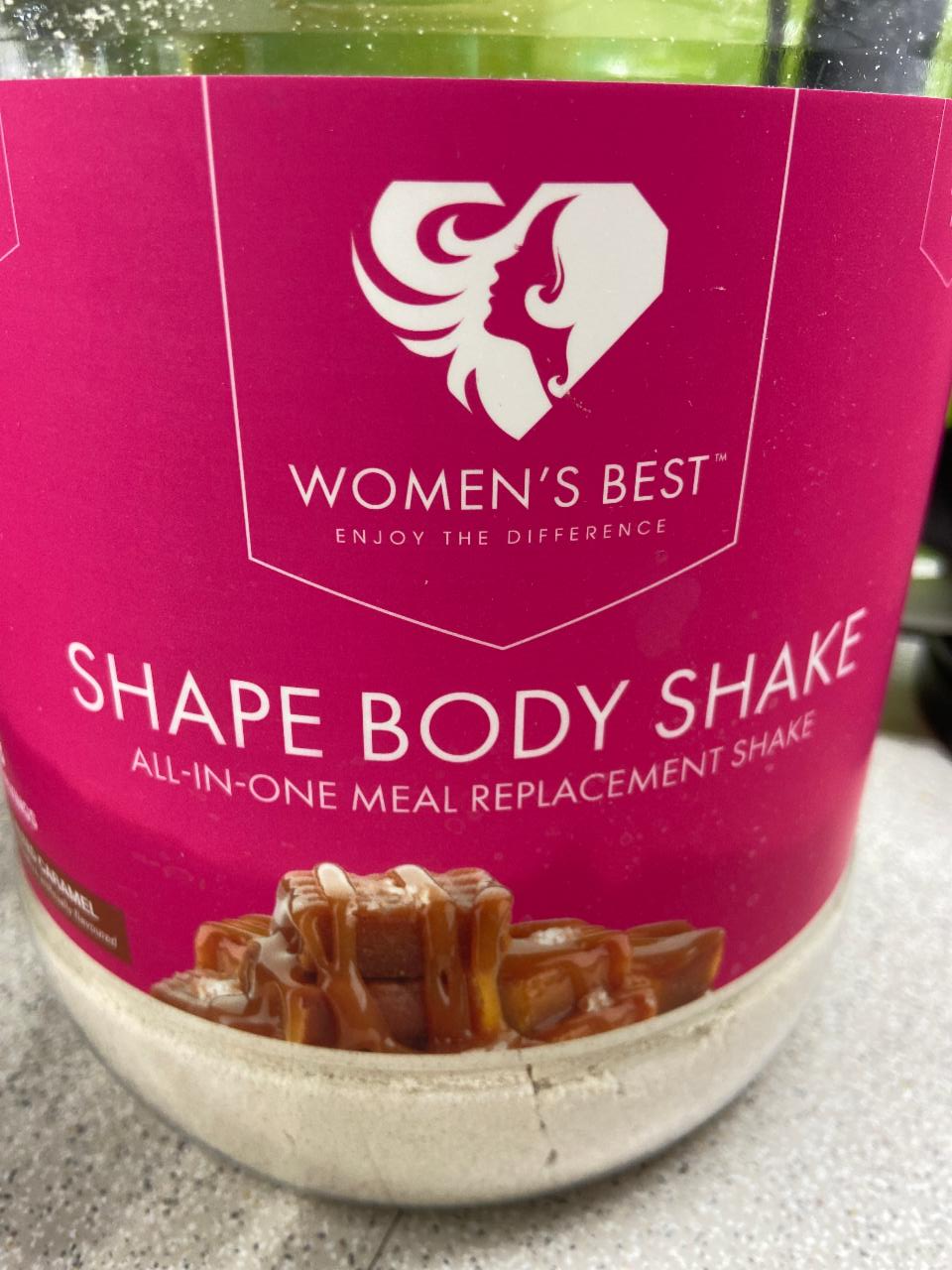 Fotografie - Shape body shake-salted caramel Women’s best