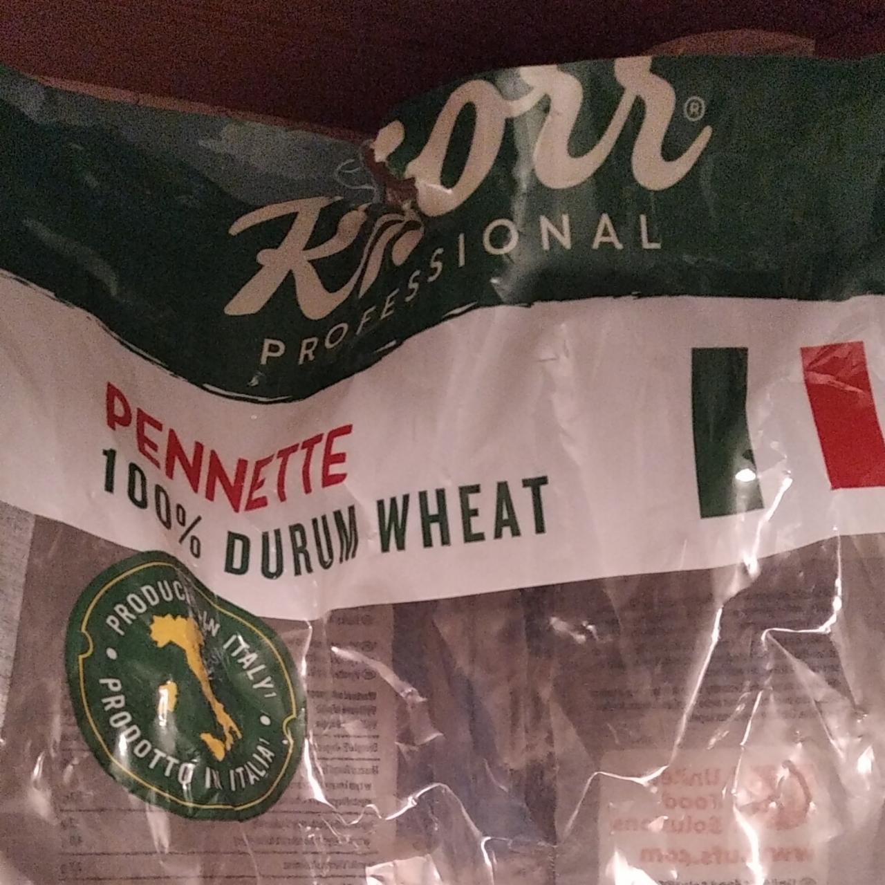 Fotografie - Pennette 100% Durum wheat Knorr