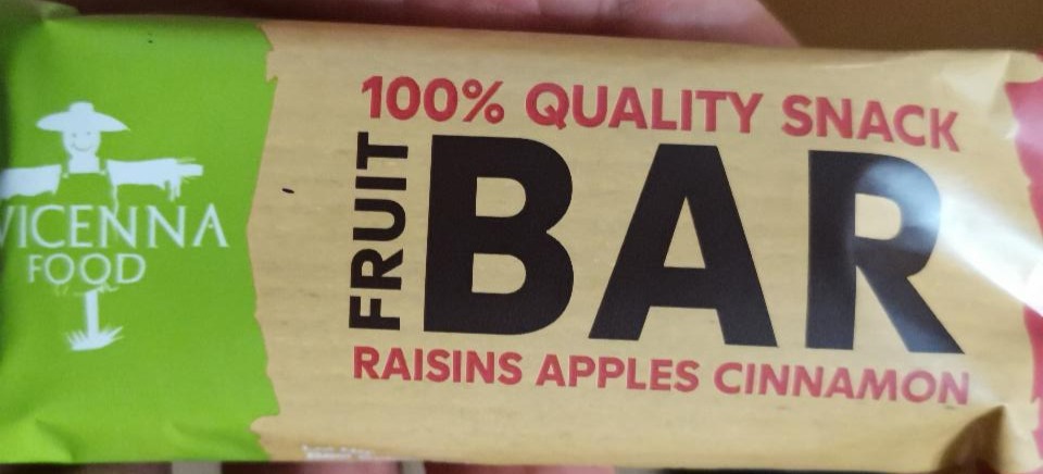Fotografie - Fruit Bar Raisins Apple Cinnamon Avicenna food