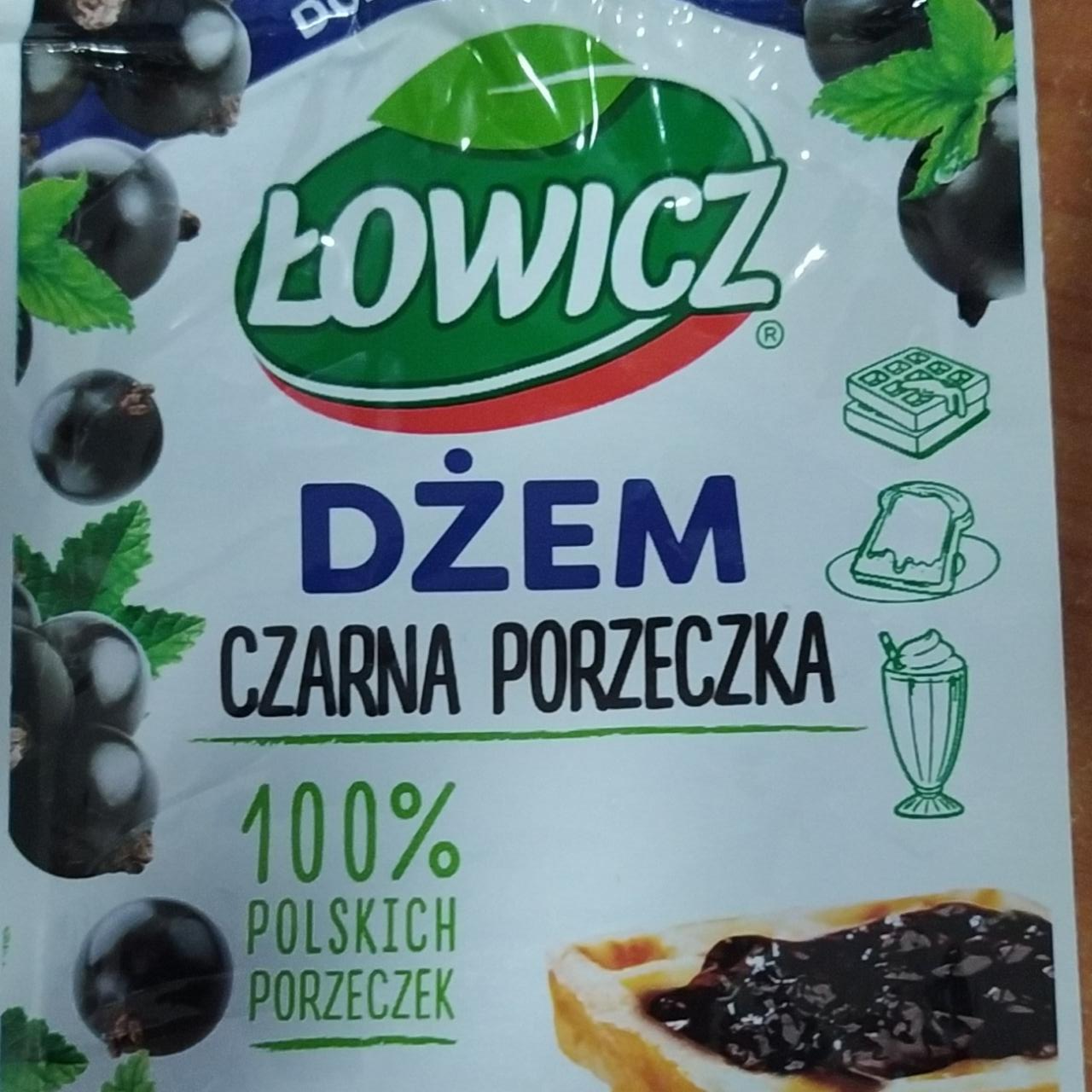 Fotografie - Dżem 100% z owoców czarna porzeczka Łowicz