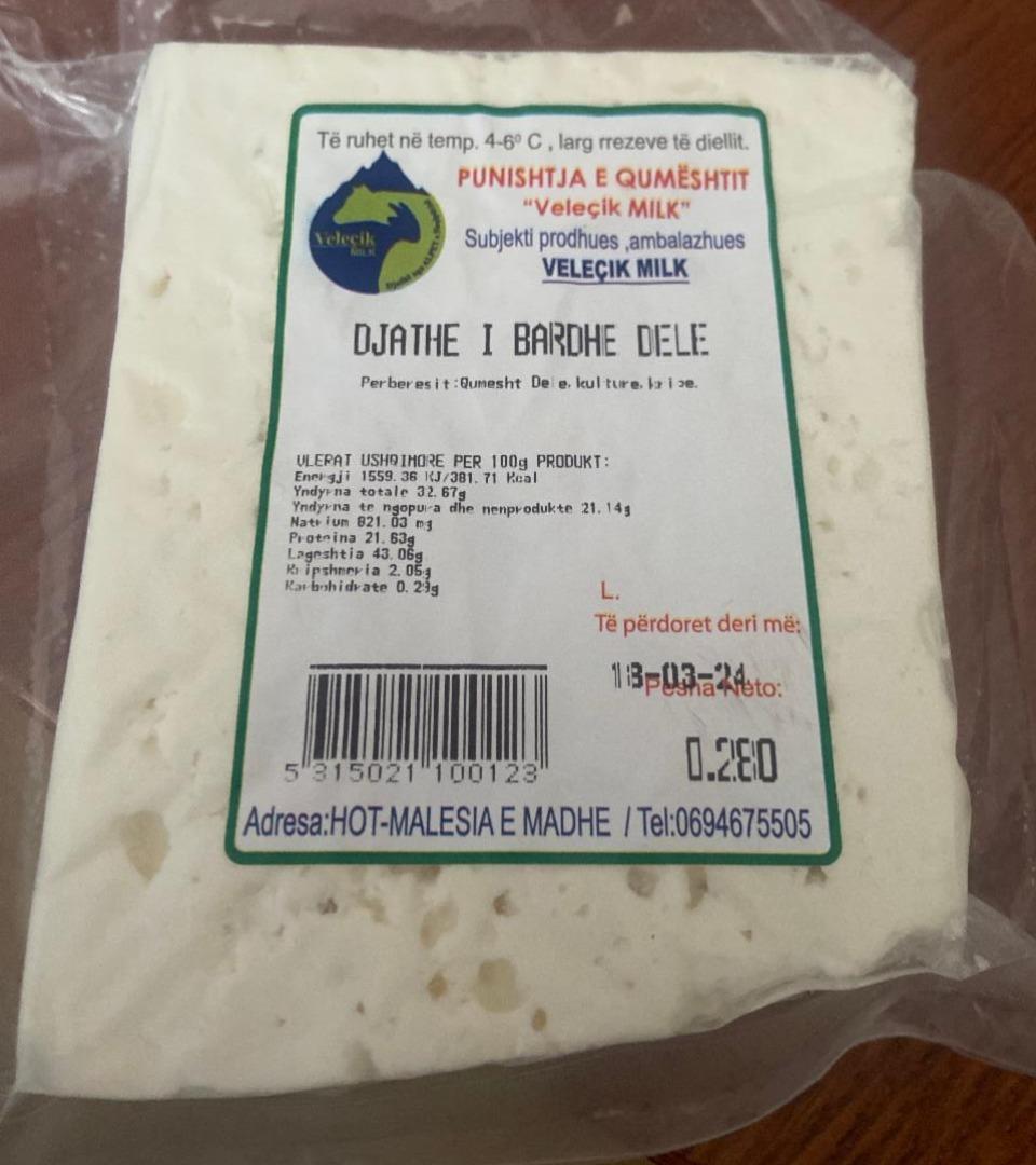 Fotografie - Kozí sýr tvrdý Veleçik Milk