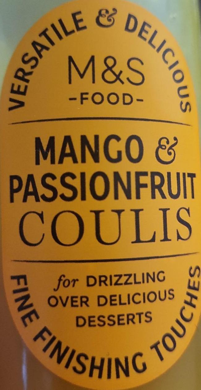 Fotografie - Mango & Passionfruit coulis M&S Food
