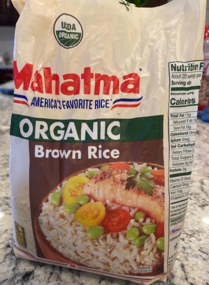 Fotografie - Organic Brown Rice Mahatma