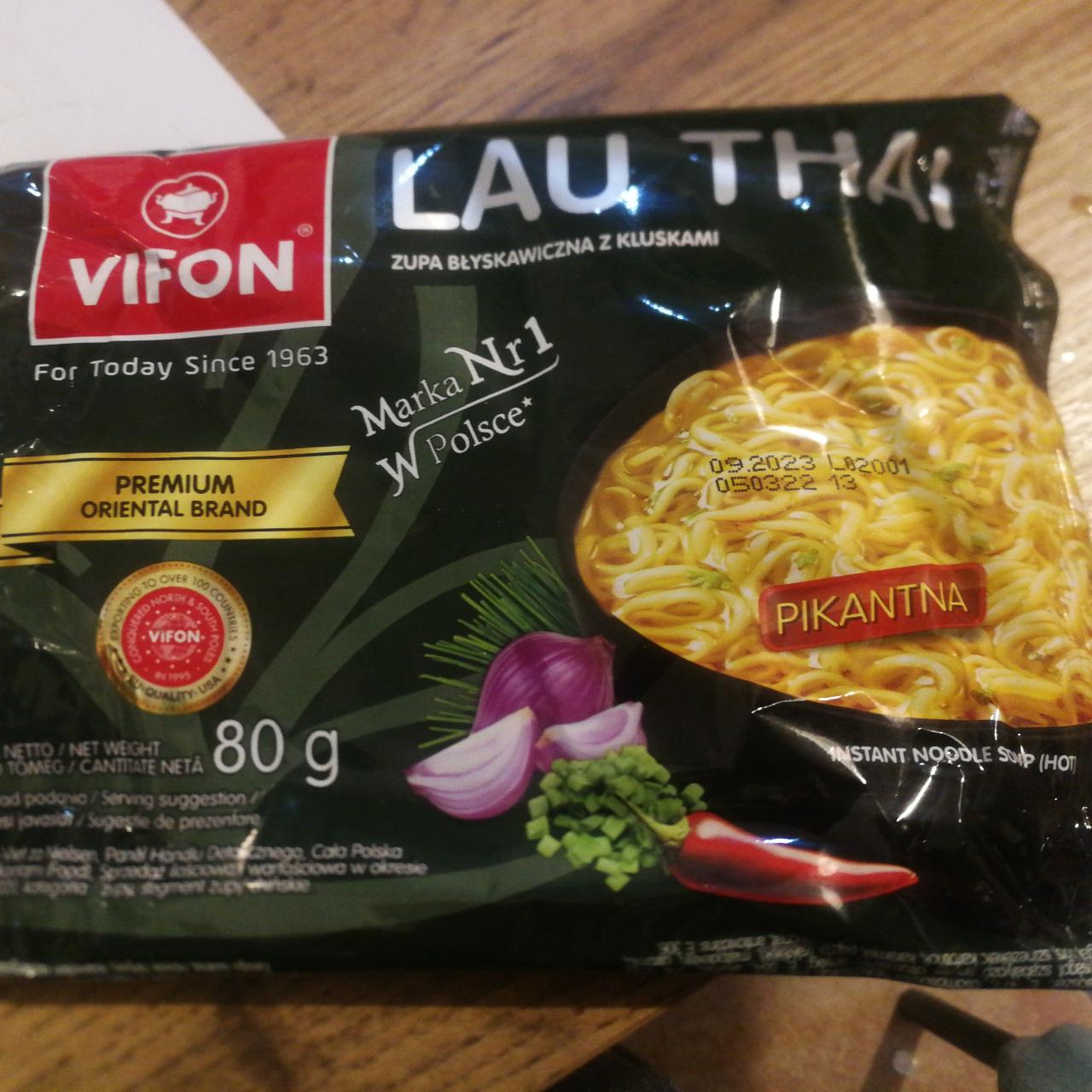 Fotografie - Lau Thai Zupa błyskawiczna z kluskami pikantna Vifon