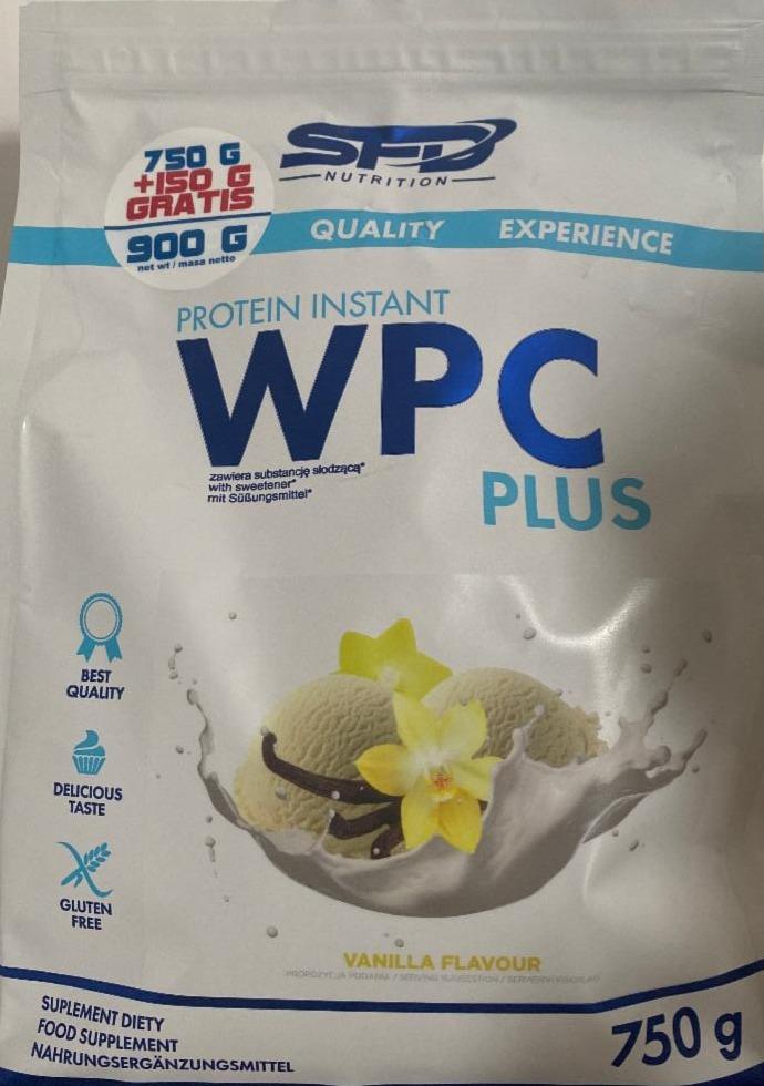 Fotografie - Protein Instant WPC plus vanilla SFD Nutrition