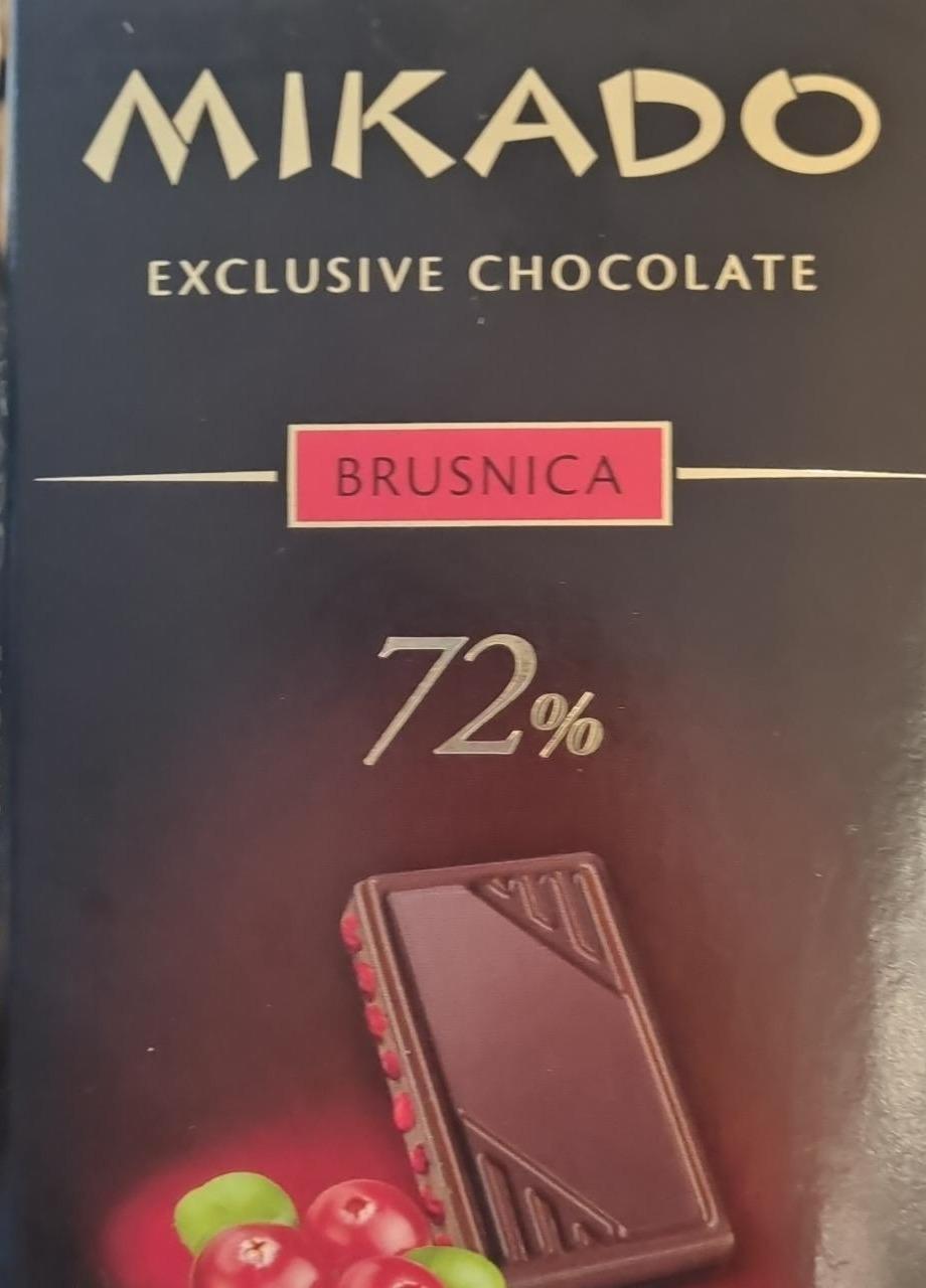 Fotografie - Exclusive Chocolate Brusnica 72% Mikado