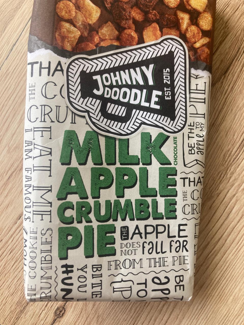 Fotografie - Milk Apple Crumble Pie Johnny Doodle