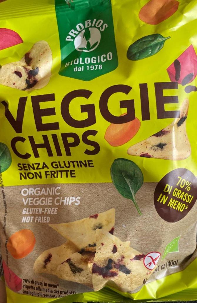 Fotografie - veggie chips Probios