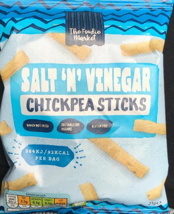 Fotografie - Salt ’n’ Vinegar Chickpea Sticks The Foodie Market
