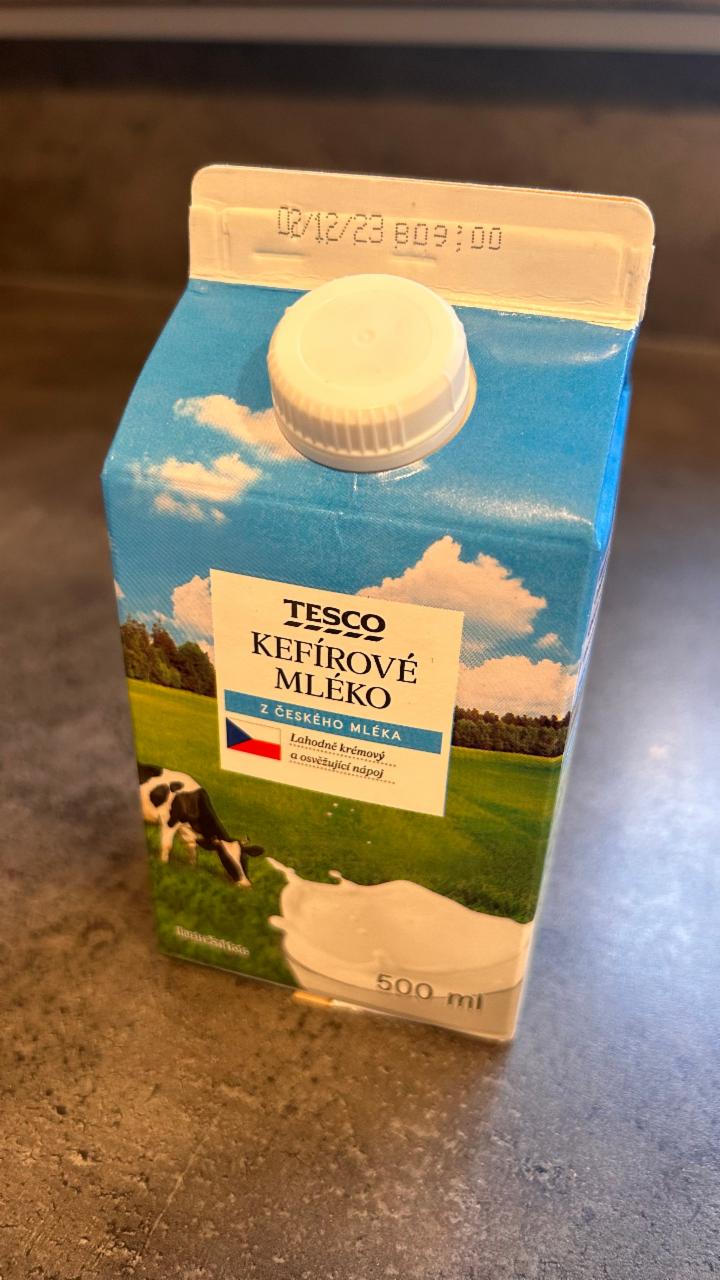 Fotografie - kefírové mléko Tesco Value
