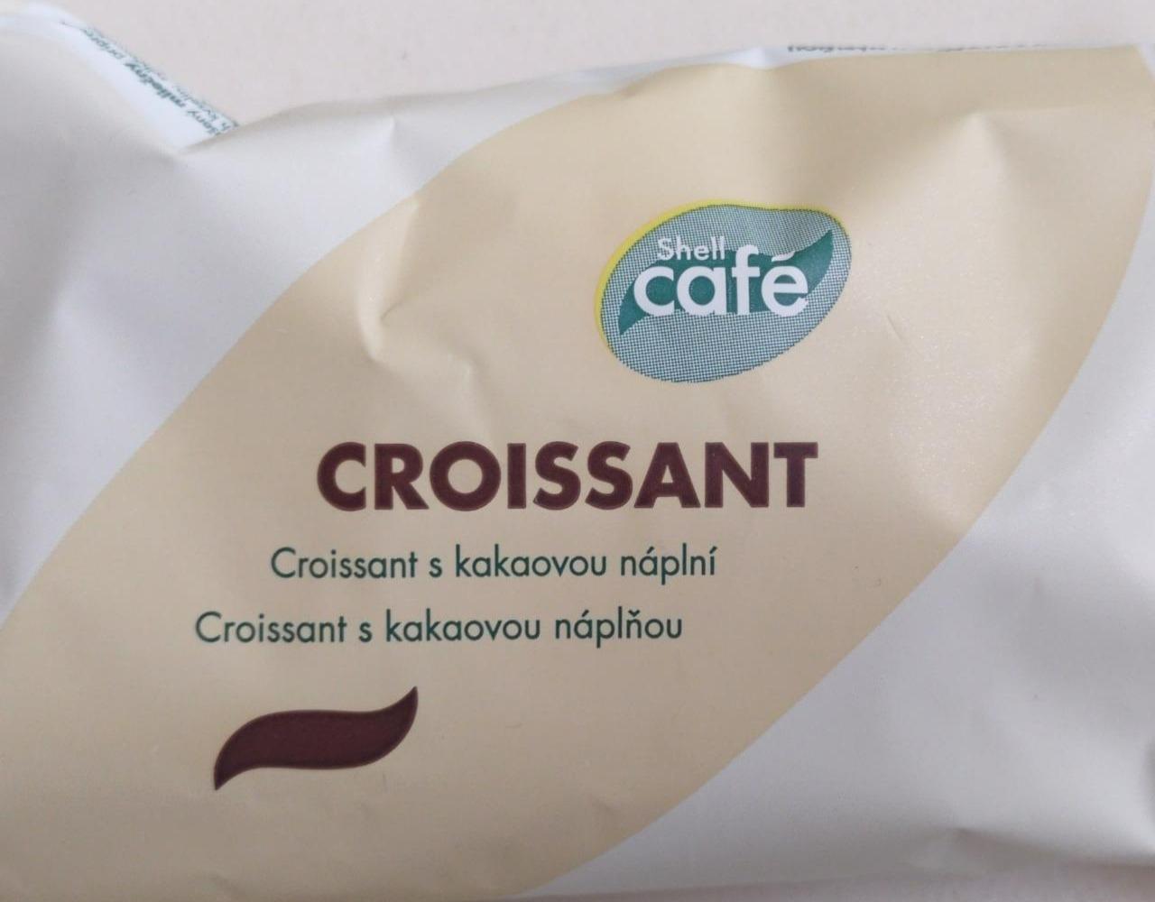 Fotografie - Croissant s kakaovou náplní Shell Café