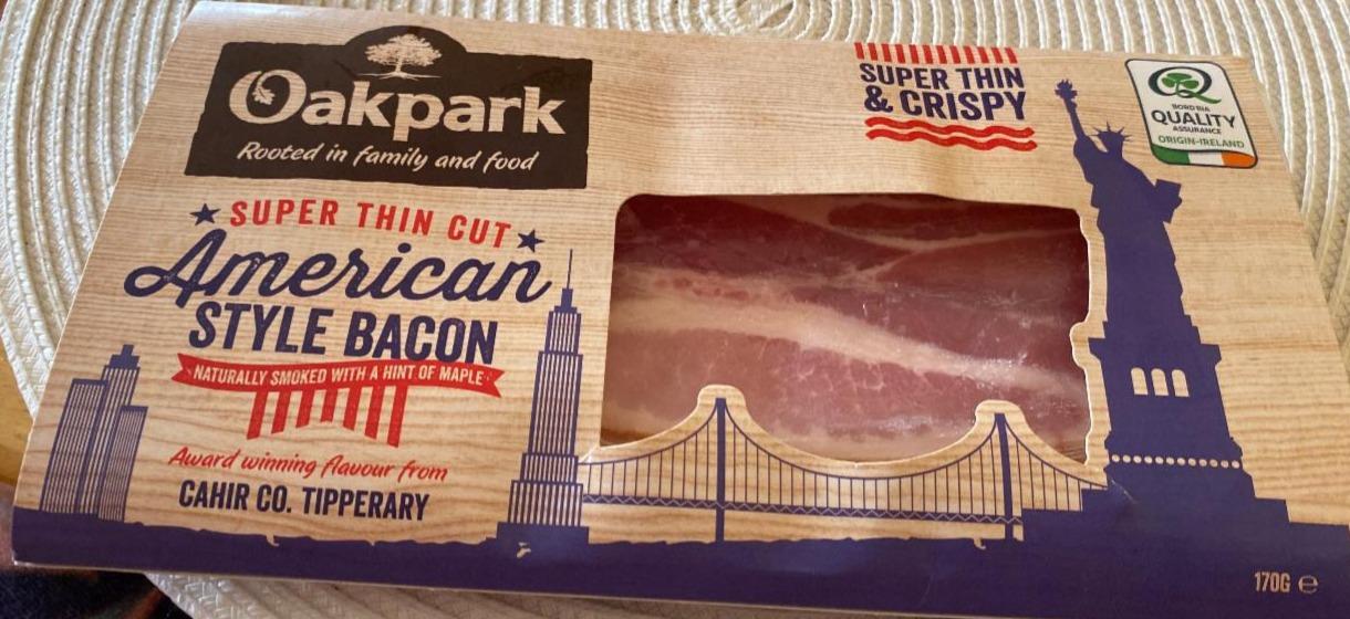 Fotografie - Super Thin Cut American Style Bacon Oakpark