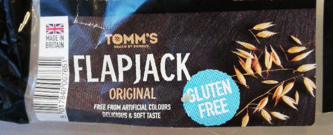 Fotografie - FlapJack gluten free original Tomm's
