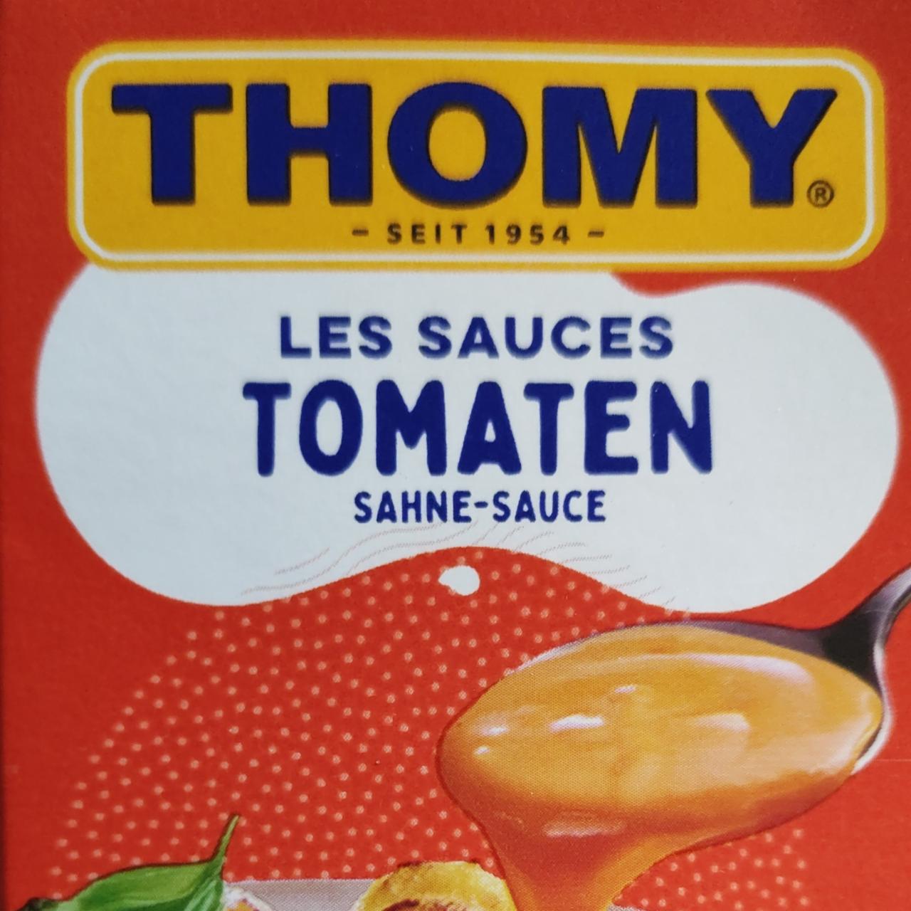 Fotografie - Les Sauces Tomaten sahne-sauce Thomy
