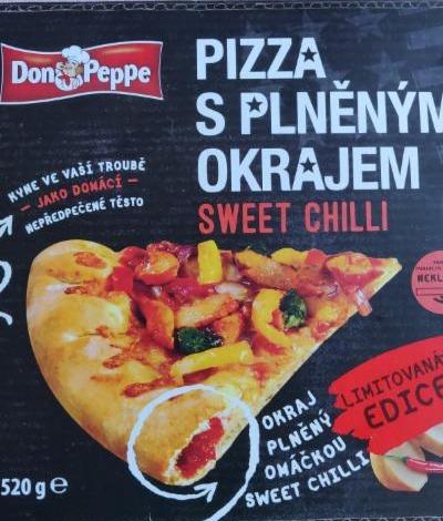 Fotografie - Pizza s plněným okrajem Sweet chilli Don Peppe
