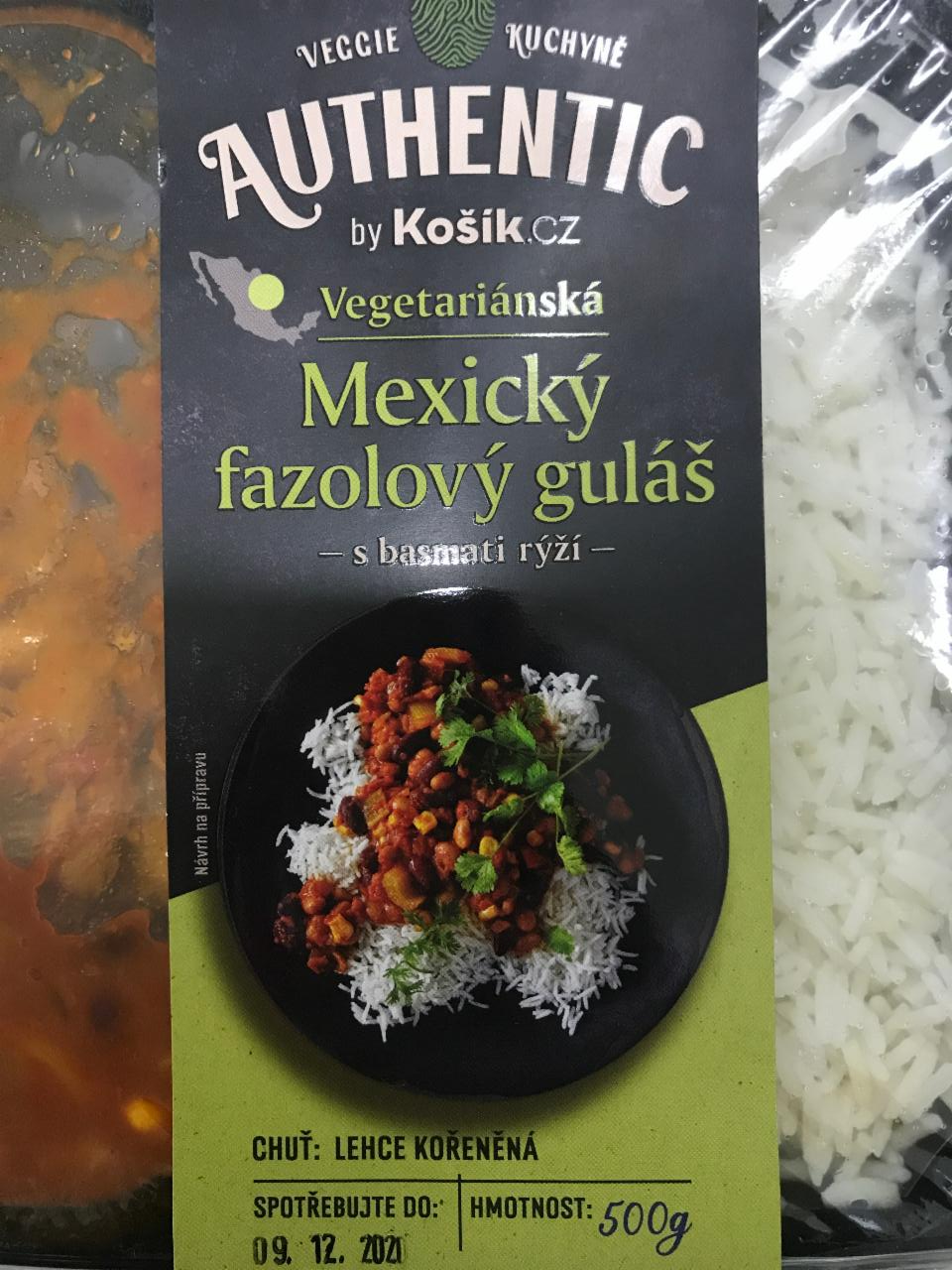 Fotografie - Mexický fazolový guláš Authentic by Košík.cz