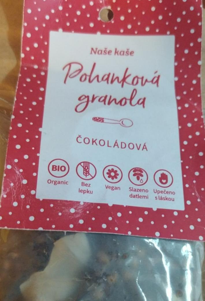 Fotografie - pohanková granola Naše kaše