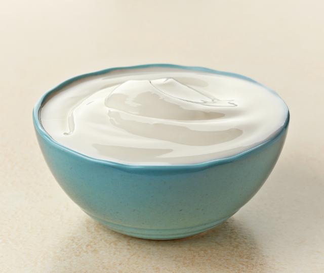 Fotografie - nízkotučný řecký jogurt bílý