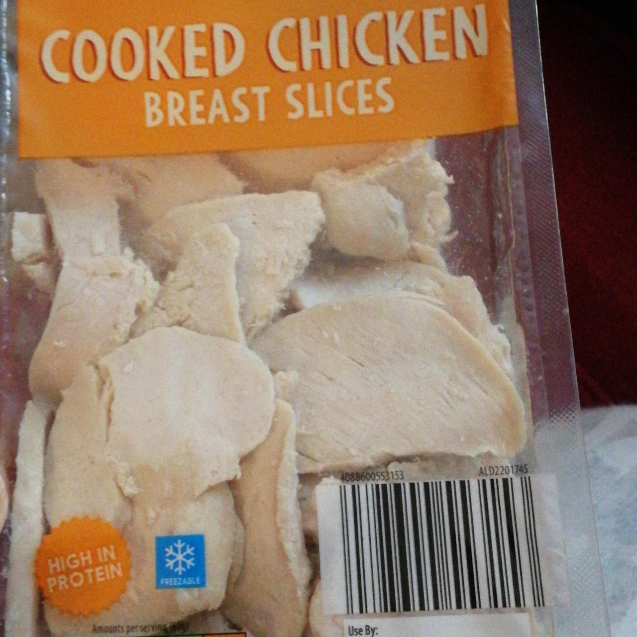 Fotografie - Cooked Chicken Breast Slices Aldi