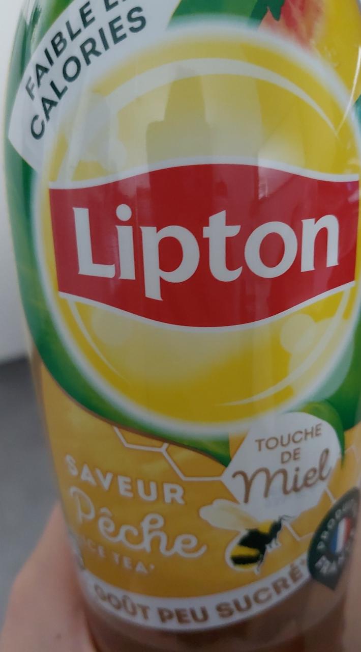 Fotografie - Ice Tea saveur Pêche Touche de Miel Lipton