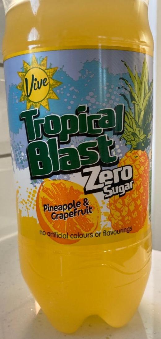 Fotografie - Tropical Blast Zero Sugar Pineapple & Grapefruit Vive