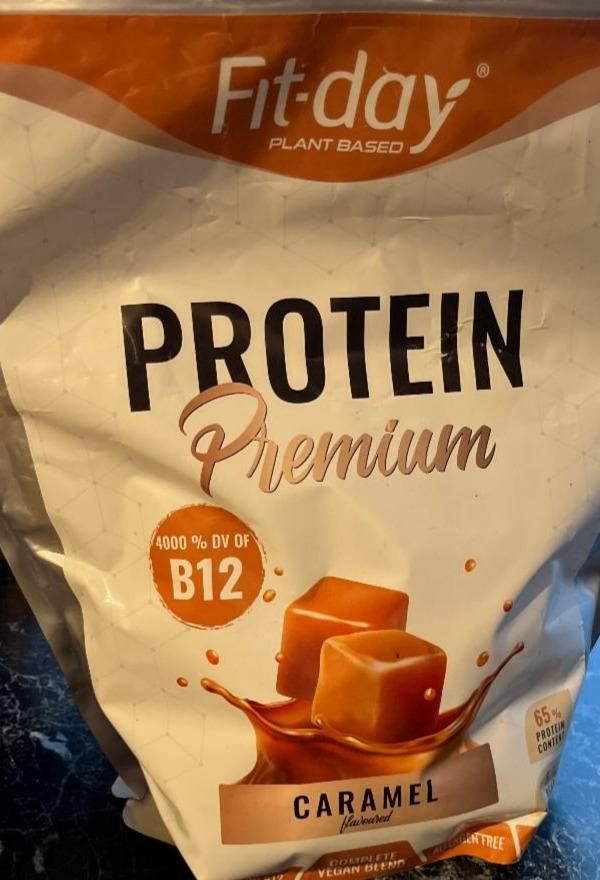 Fotografie - Protein premium Caramel flavoured Fit-day